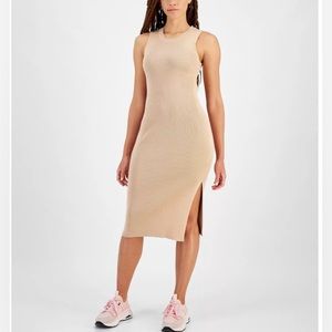 NEW Ribbed Sleeveless Bodycon dress Calvin Klein Sz XL